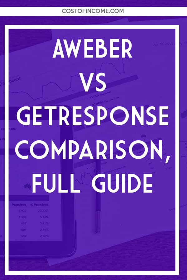 aweber vs getresponse comparison full guide