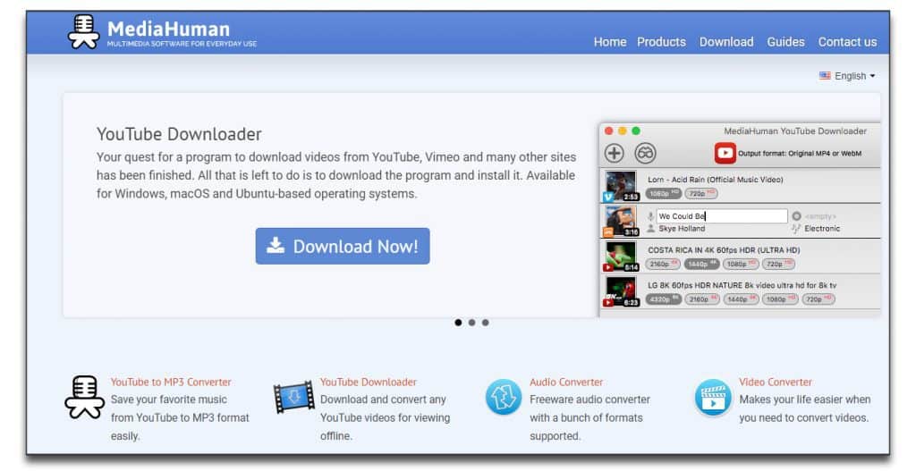 MediaHuman YouTube to MP3 Converter 3.9.9.86.2809 free