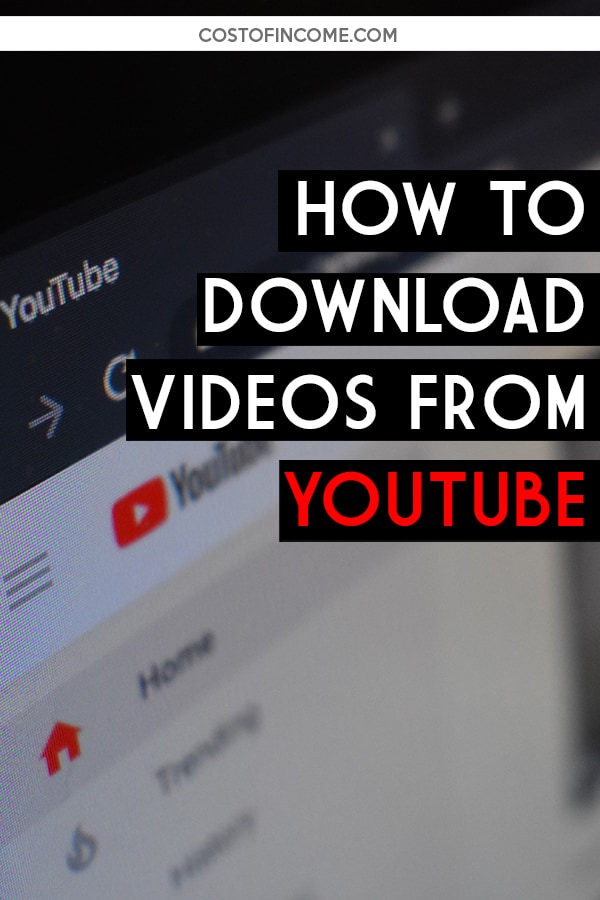 how to download from youtube for free