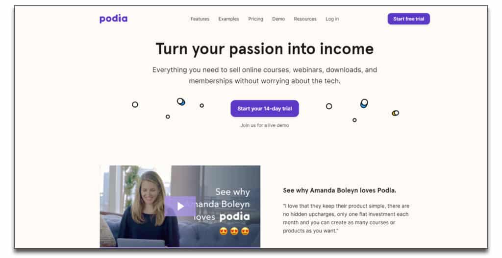 podia online course platform review