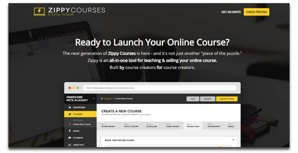 zippycourse online course platform review