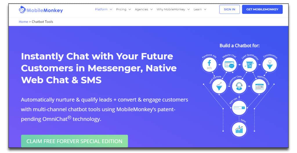 mobilemonkey chatbot review