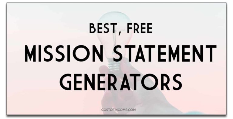 mission statement generator