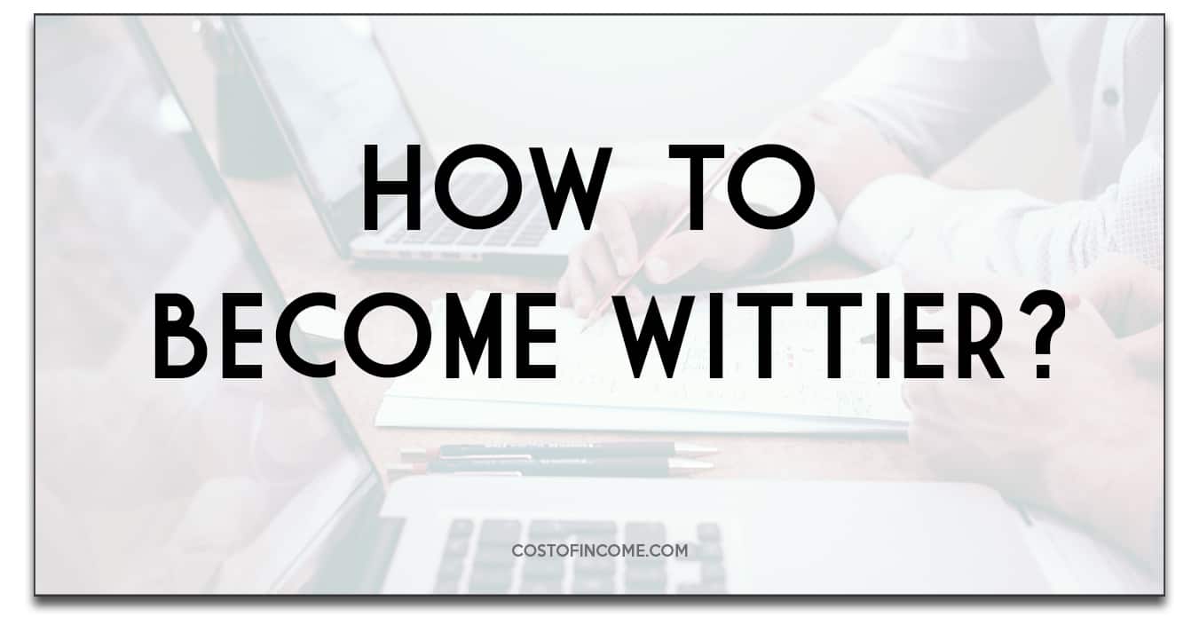 how to become more witty