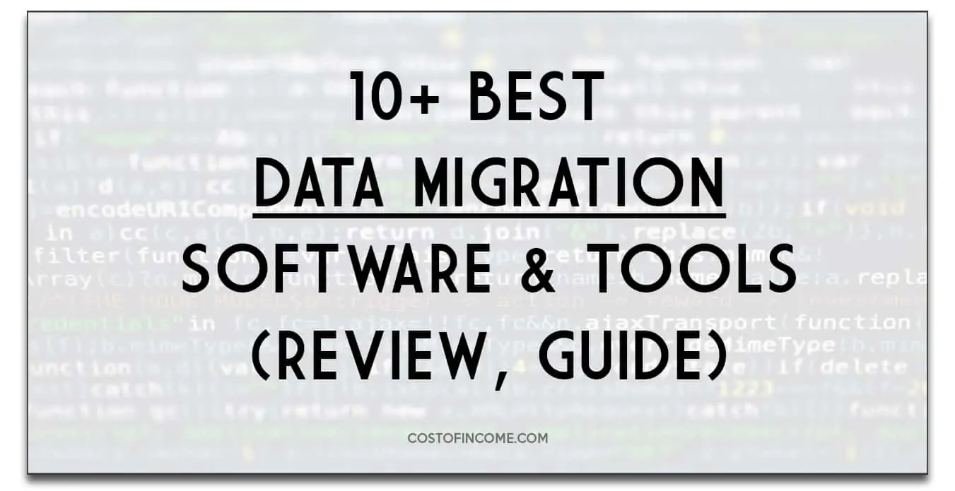 best data migration software tools