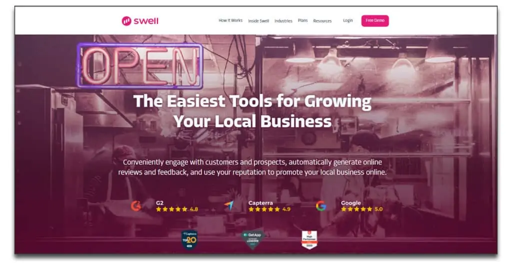 swell cx Best Reputation Management Software