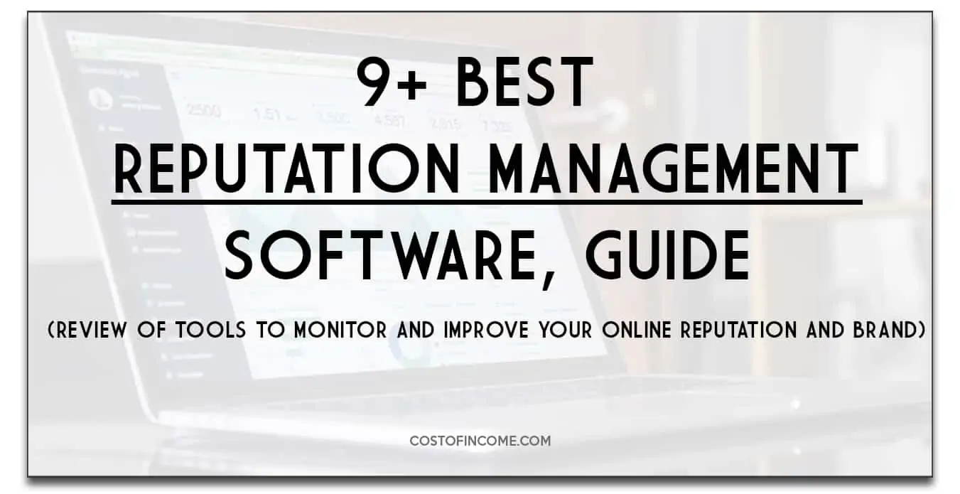 best reputation management software