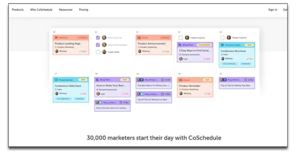 coschedule review