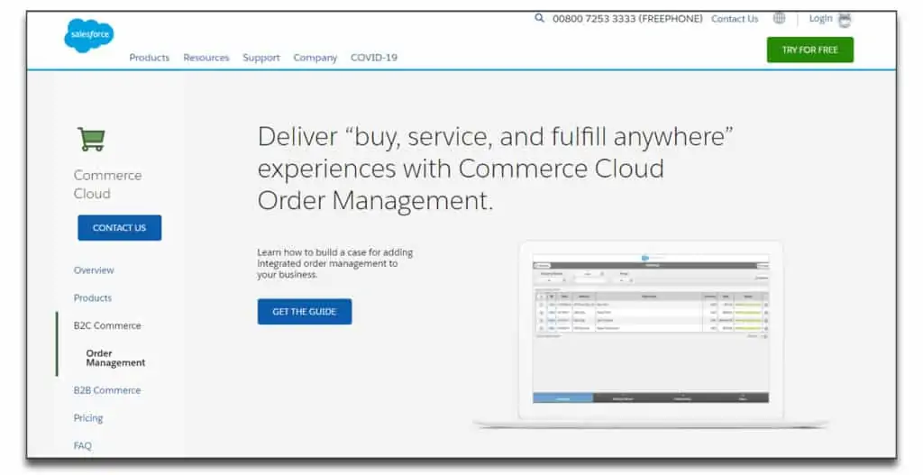 salesforce commerce order management