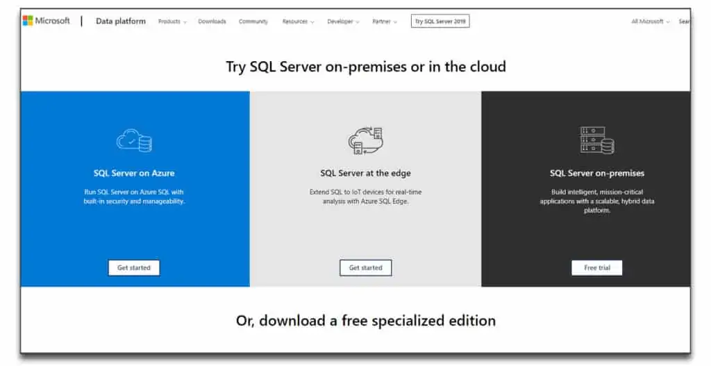 Microsoft SQL Server