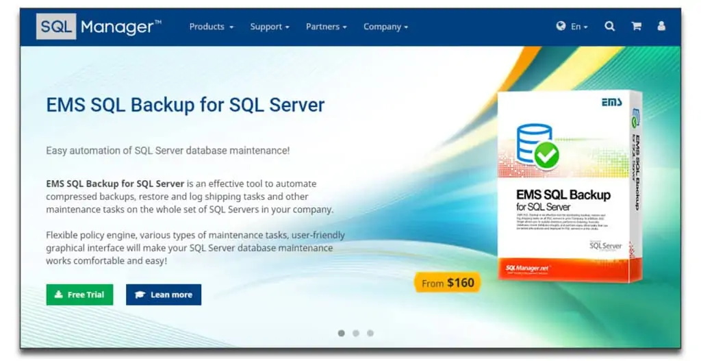 ems sql manager software database
