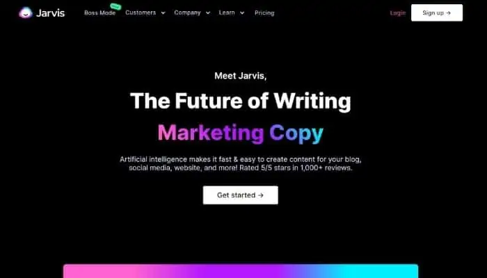 jarvis review ai writing software
